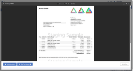 Rechnung als PDF