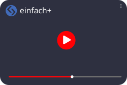 Link zu YouTube Chanel von einfach+